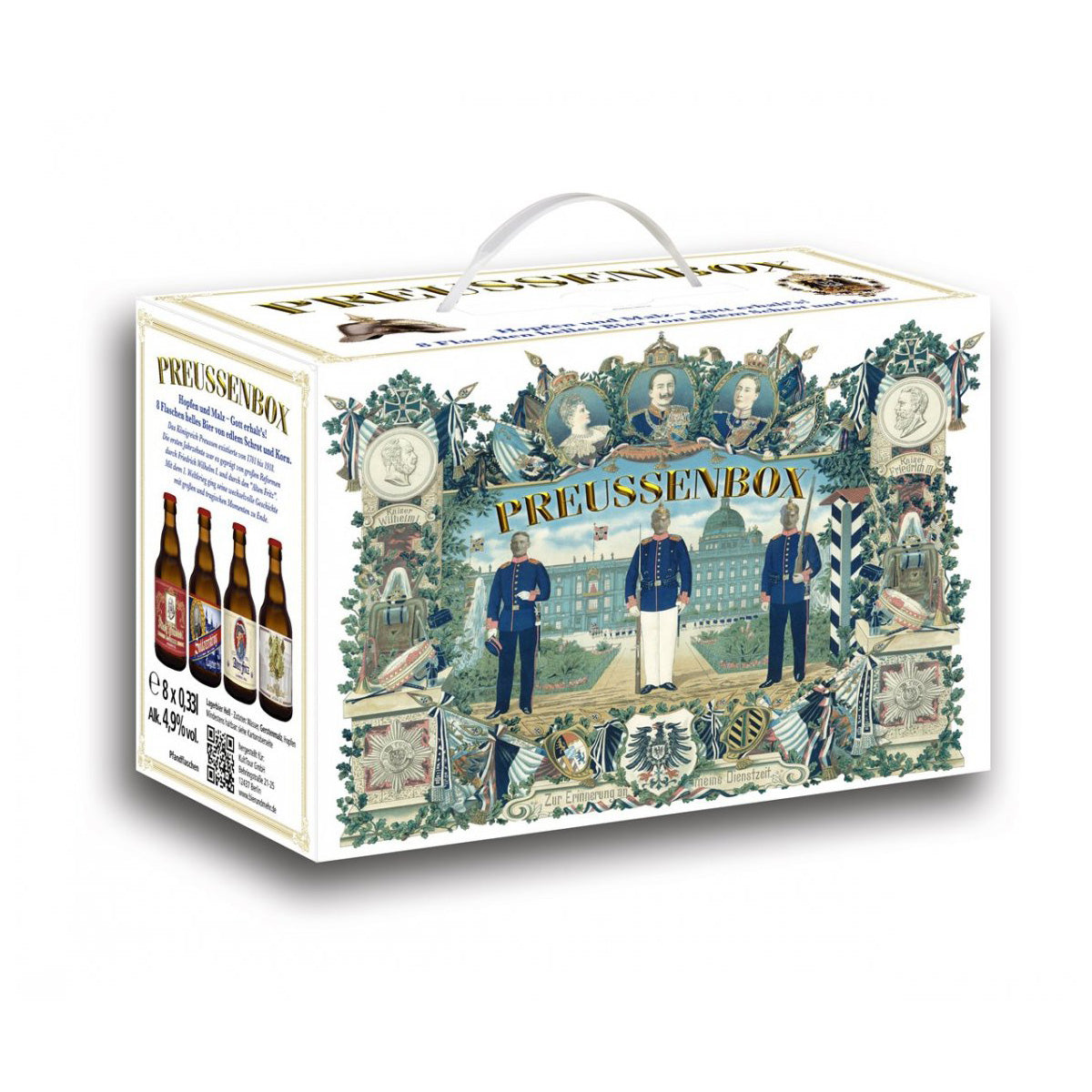 Preussenbox Bier 8er Geschenkekarton