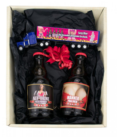 Sexy Geschenk-Set mit Truck im Präsentkarton