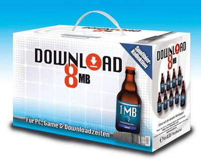 Download 8 Mittelgrosse Bier im Geschenkekarton (8x0,33l Pils)