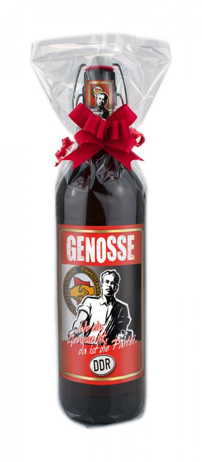 Genosse 1 Liter Flasche mit Bügelverschluss