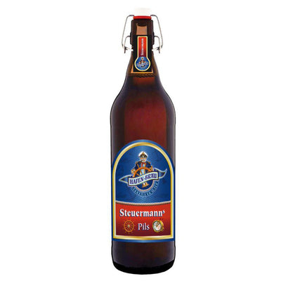 Steuermann`s Pils 1 Liter Flasche mit Bügelverschluss