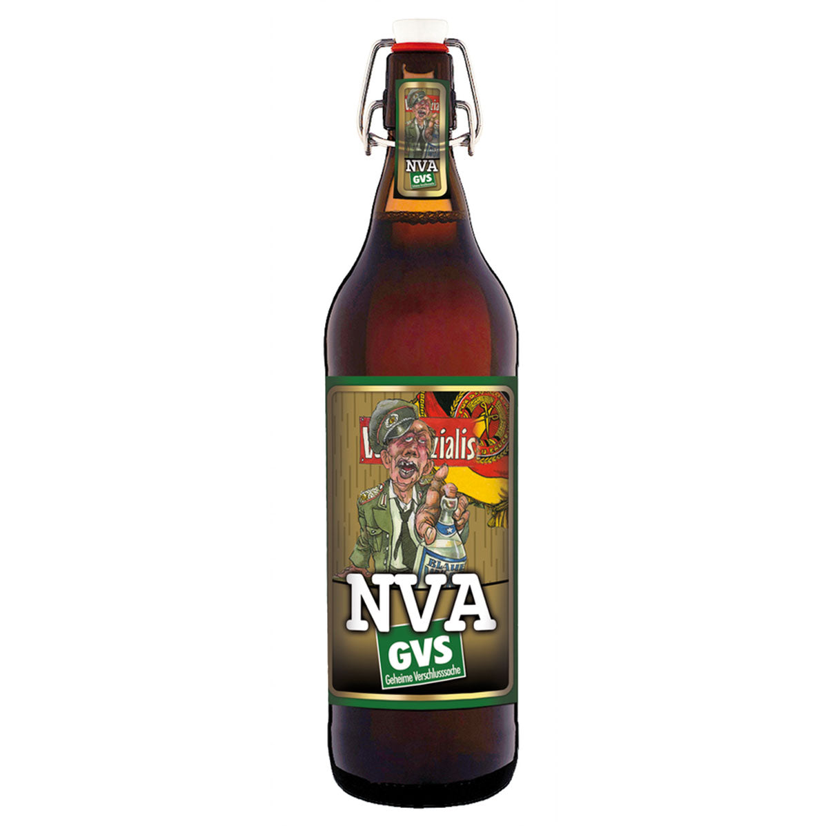 NVA GVS 1 Liter Flasche mit Bügelverschluss