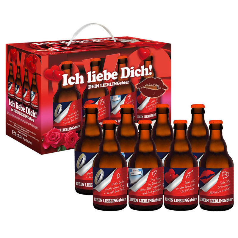 Bier Geschenk Bierbox Liebe