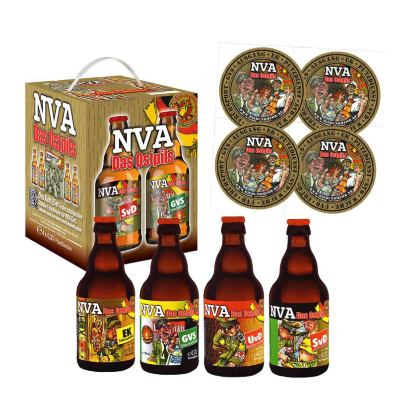 Bier Geschenk Bierwürfel NVA