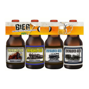 Bier Geschenk Bierträger Eisenbahn