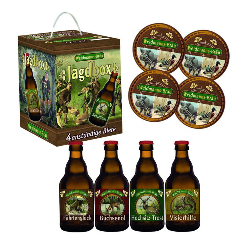 Bier Geschenk Bierbox Jagd