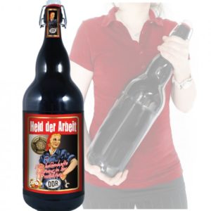 Bier Geschenk Held der Arbeit DDR 3Liter