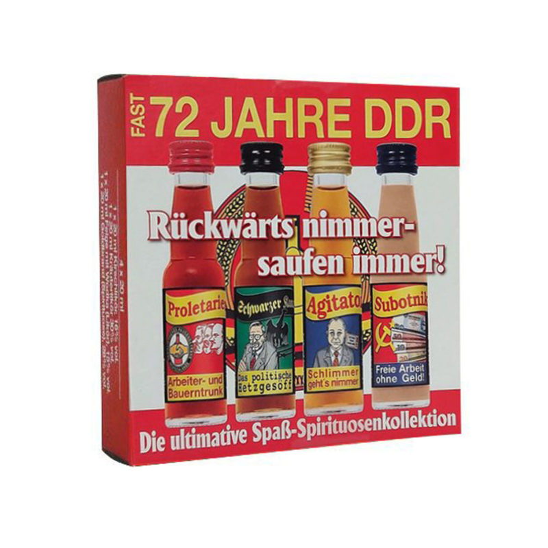 Bier Geschenk 72 Jahre DDR Likör Schnaps Schluckie