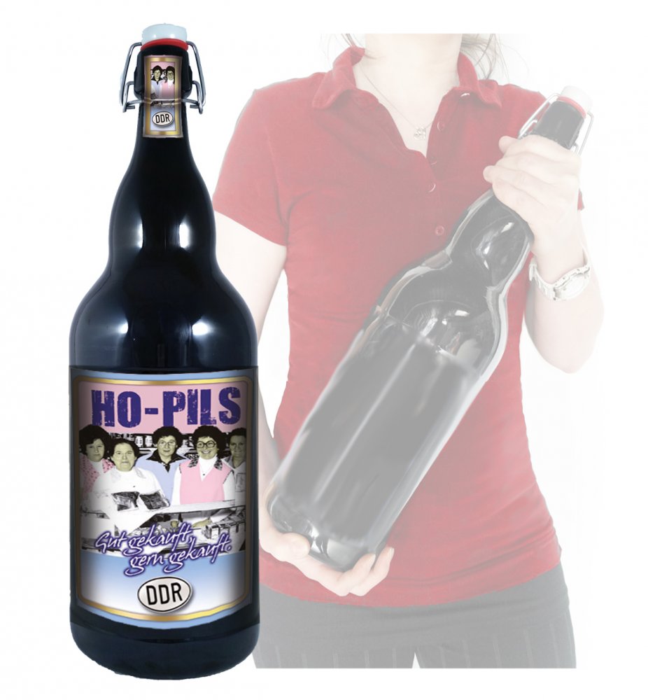 HO Pils - 3 Liter XXL-Flasche Bier mit Bügelverschluss