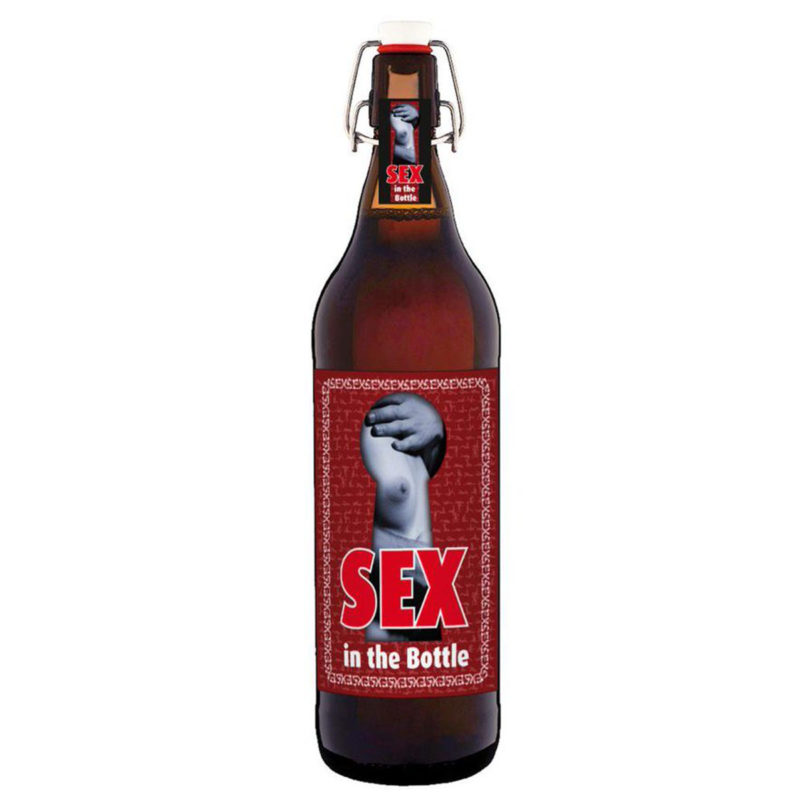 Bier Geschenk Sex in the Bottle in der Flasche Erotik Sexy