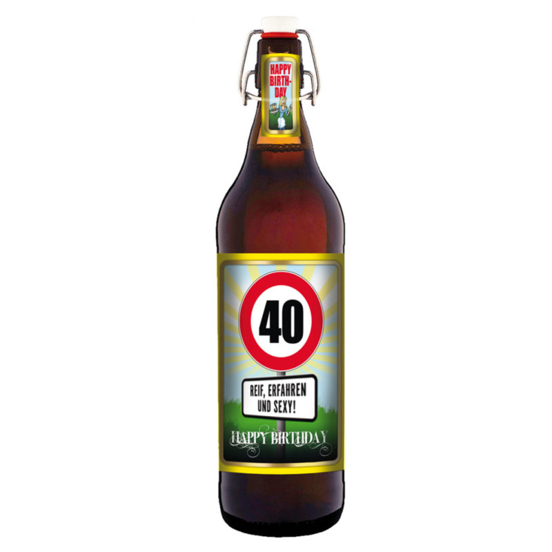 Bier Geschenk Geburtstag 40 Jahre
