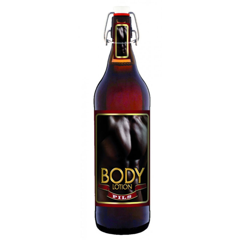 Bier Geschenk Body Lotion Sexy Mann